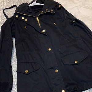 Black Cargo Jacket